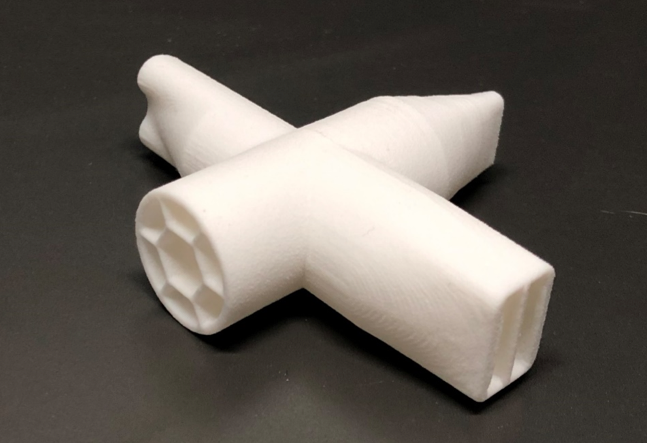 PP printed irregular pipelines and joints with TPM3D SLS technology