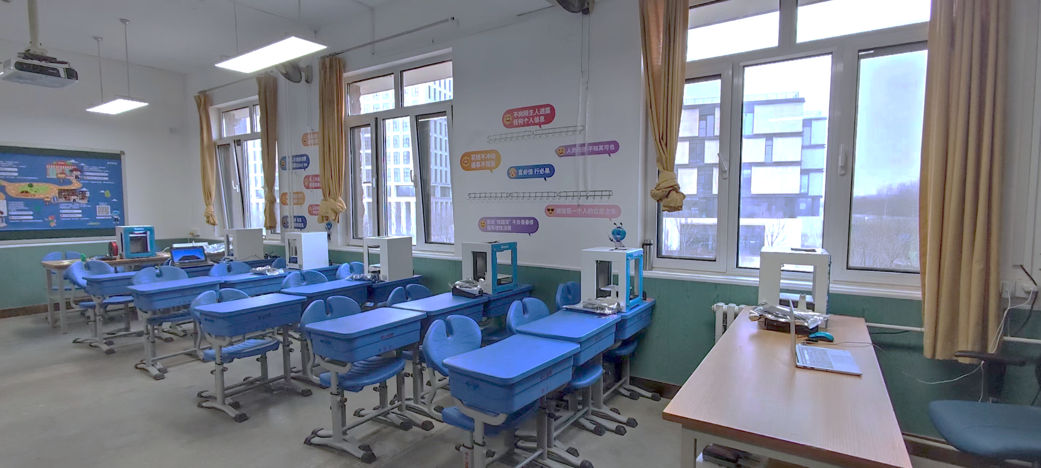 3D printers installed at the school