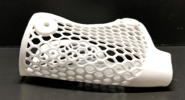 PP printed wrist protector with TPM3D SLS printer