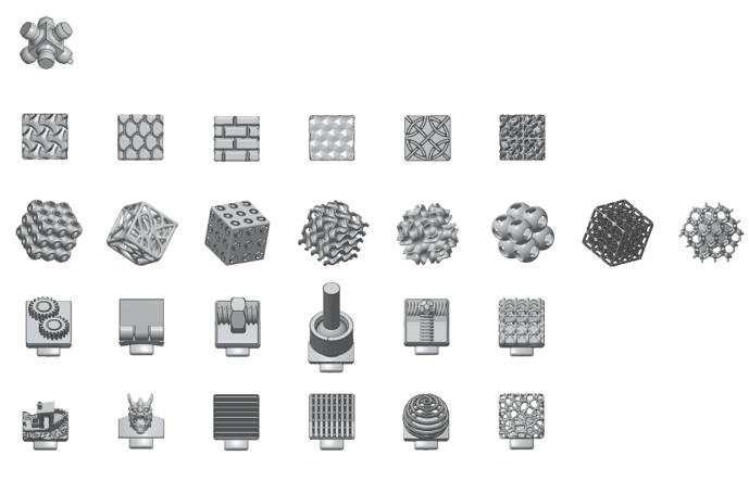 27 components of the Rubik's Cube