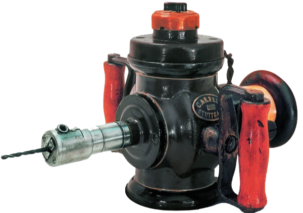 The world's first DC hand drill