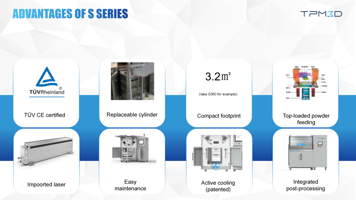 Advantages of S Series 3D printers