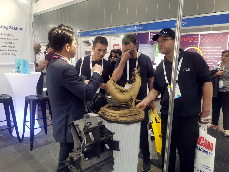 4 TPM3D and DustForge Spotlight Advanced SLS 3D Printing at AMW 2025