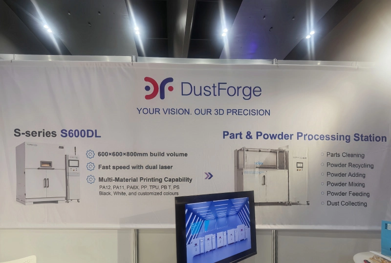 5 TPM3D and DustForge Spotlight Advanced SLS 3D Printing at AMW 2025
