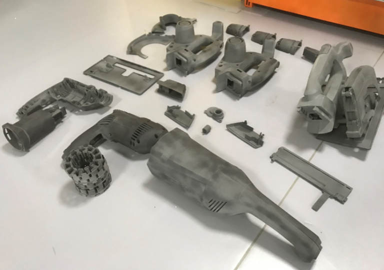 3D printed power tools with SLS technology