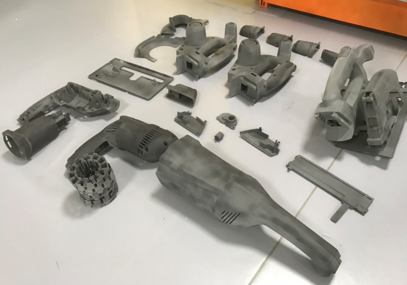3D printed power tools with SLS technology
