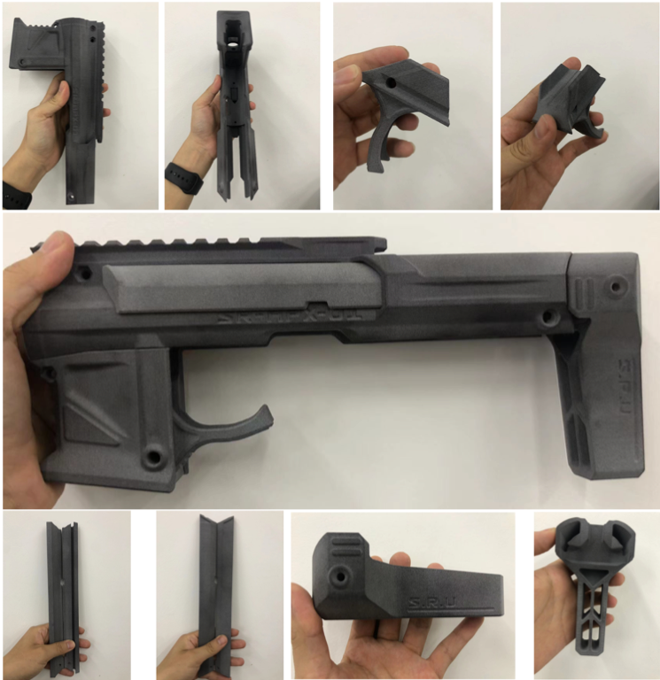 3D printed BB Airgun with SLS technology