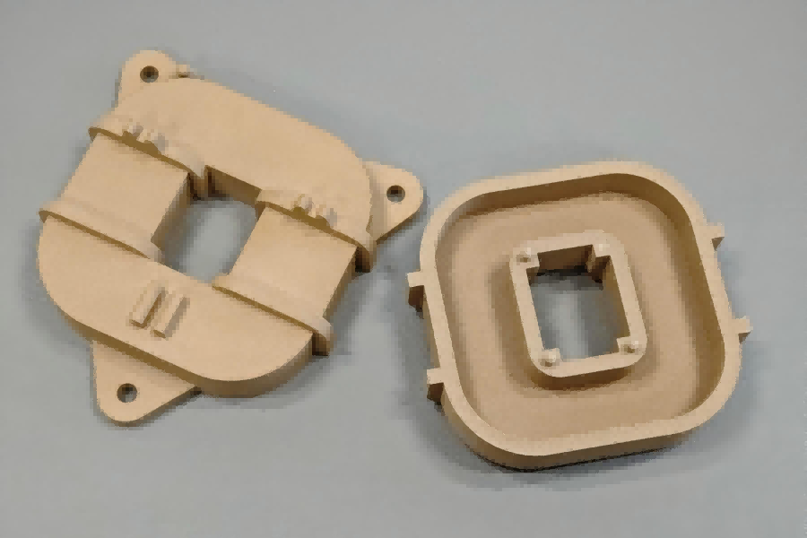 Parts 3D printed with TPM3D PPS IND material