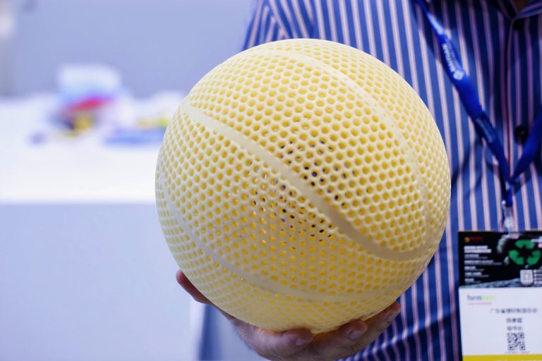 3D printed basketball with SLS technology