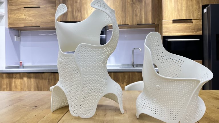 3D printed scoliosis orthoses or spinal braces with SLS technology