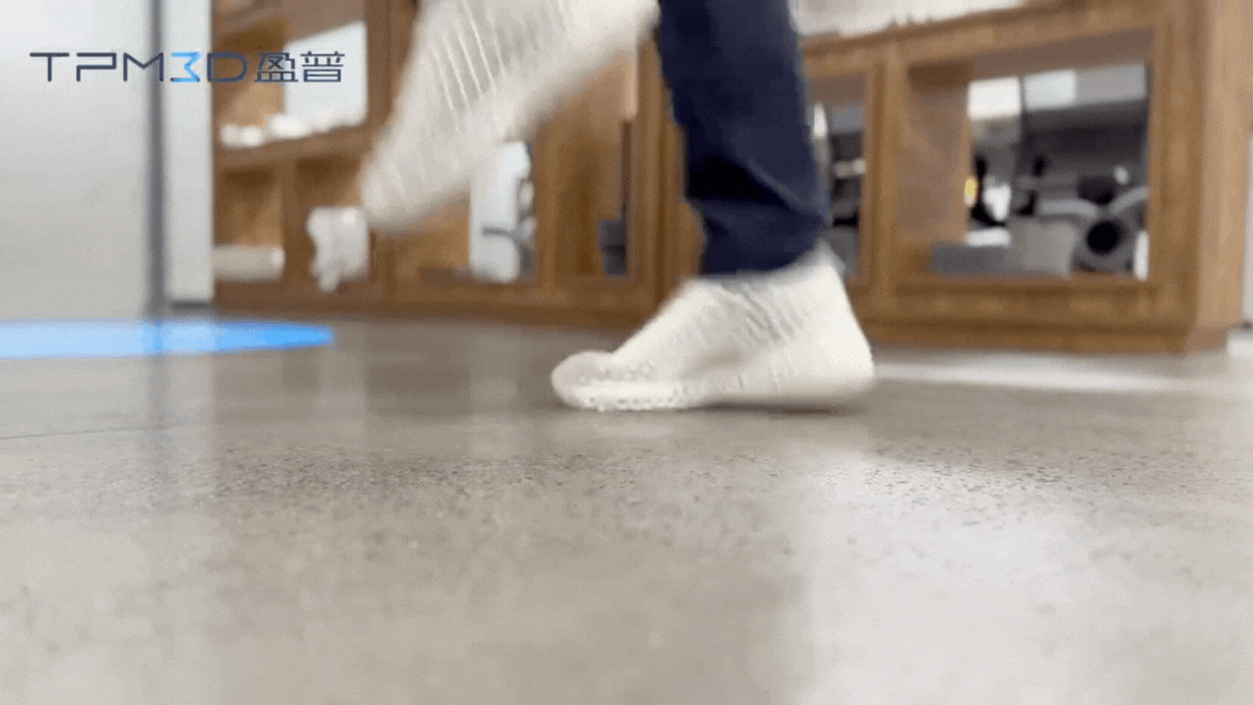 3D printed shoes with SLS technology by TPM3D