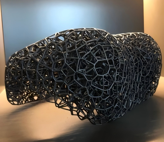SLS 3D printed hollow structure part