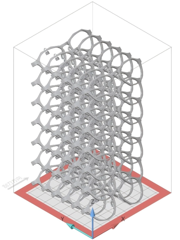42 pairs of 3d printed eyeglasses frames