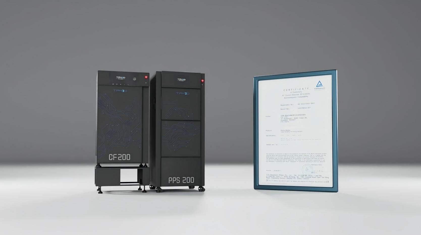 CF200+PPS200 are CE certified