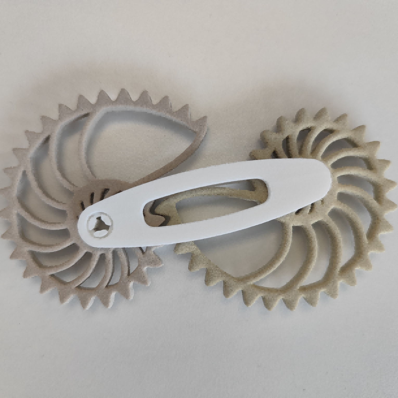 3D printed part with TPM3D PEEK material