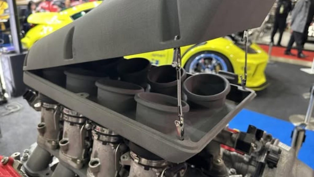 SLS 3D printed intake manifolds on DTMRS racing cars