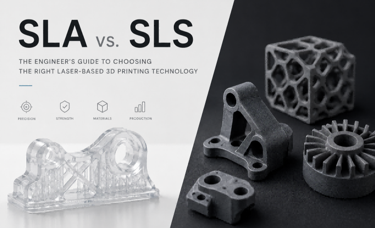 SLA vs. SLS: The Engineer’s Guide to Choosing the Right Laser-Based 3D Printing Technology