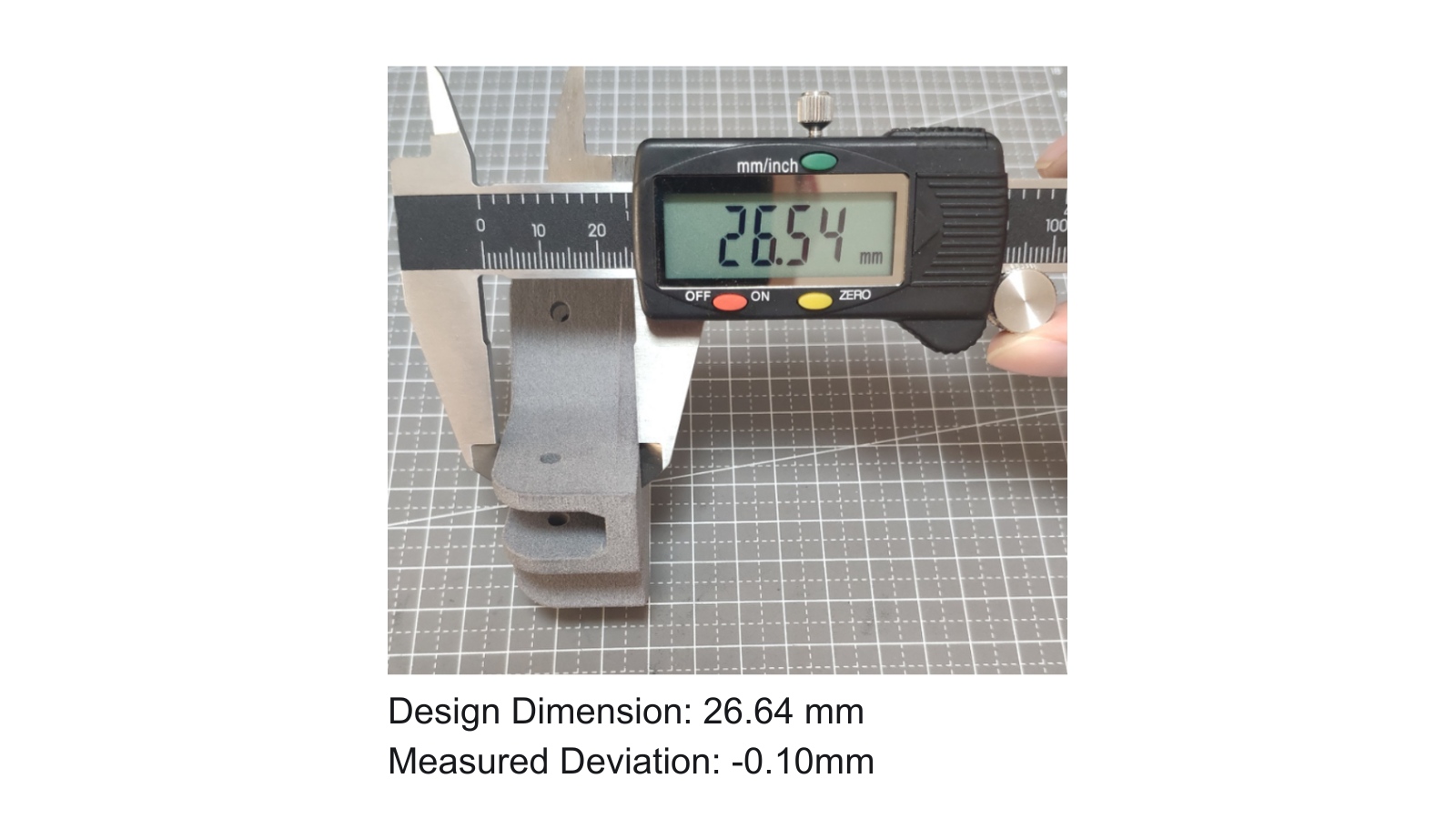 Vertical Dimensions (Z Axis) of SLS 3D printed parts on TPM3D P360 printer
