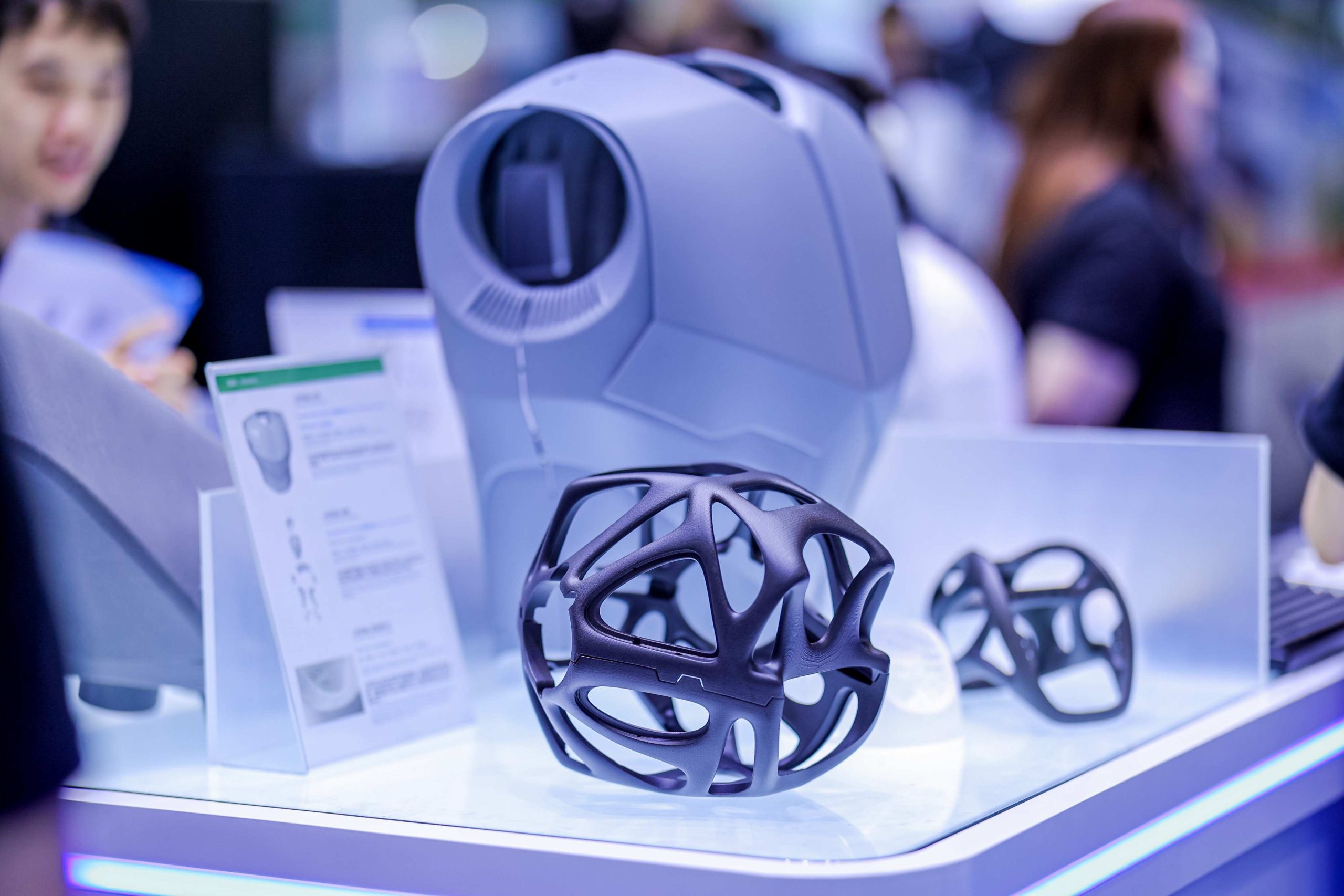robotic parts 3D printed with TPM3D SLS technology