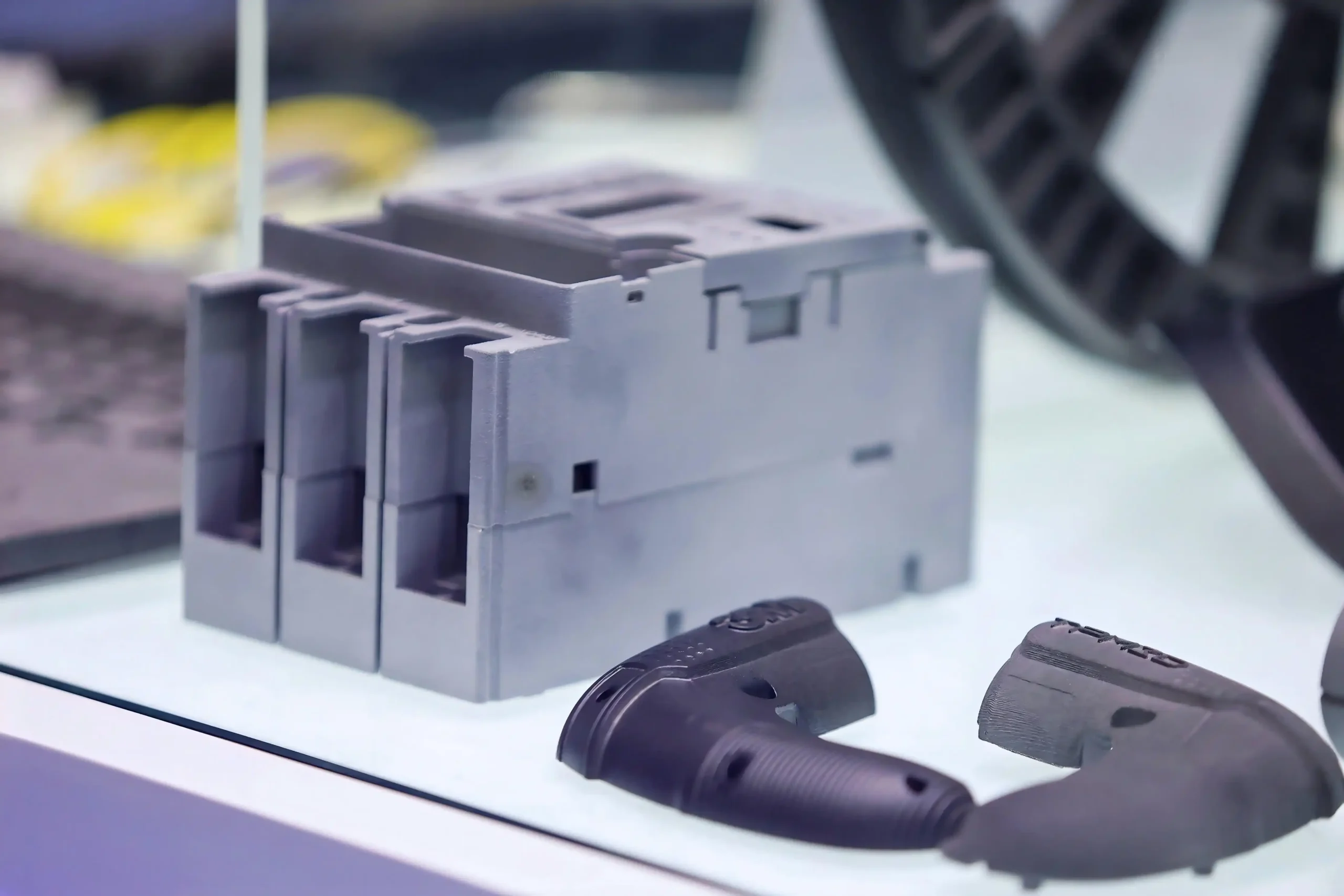 sls 3d printed industrial samples
